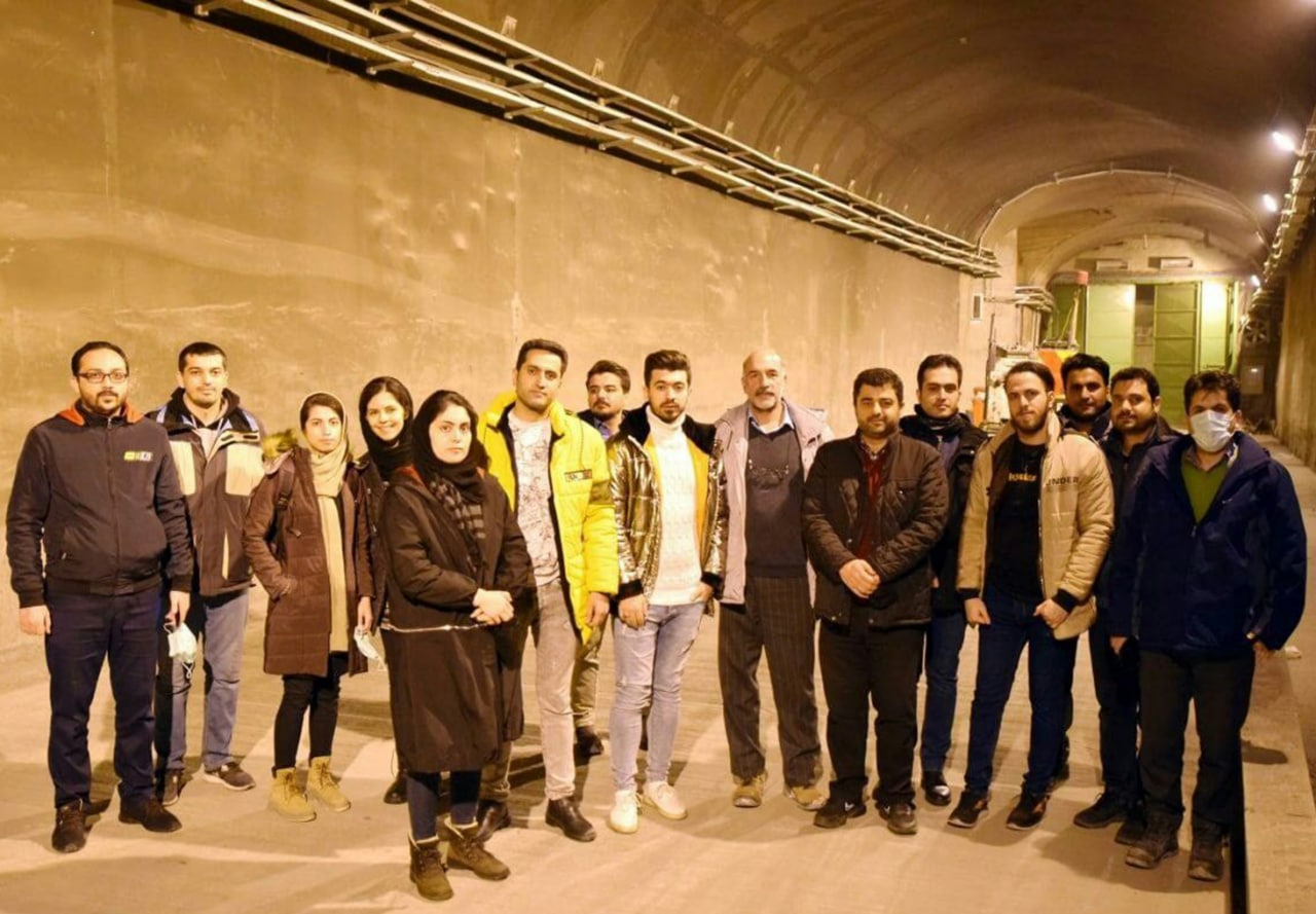 بازدید علمی دانشجویان دانشگاه تربیت مدرس از آزادراه تهران-شمال 