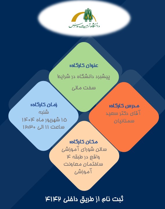 کارگاه پیشبرد دانشگاه در شرایط سخت مالی