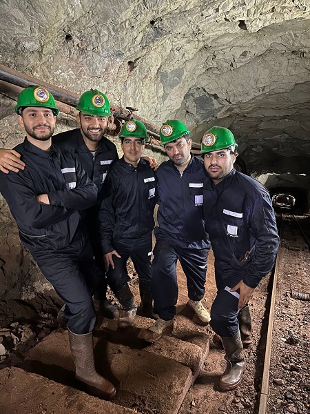 بازدید دانشجویان بخش مهندسی معدن از معدن منگنز و نارچ و مسکن ملی استان قم