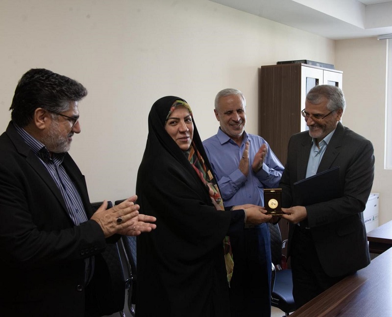 برگزاری مراسم تکریم رییس مرکز آموزش زبان فارسی دانشگاه تربیت مدرس