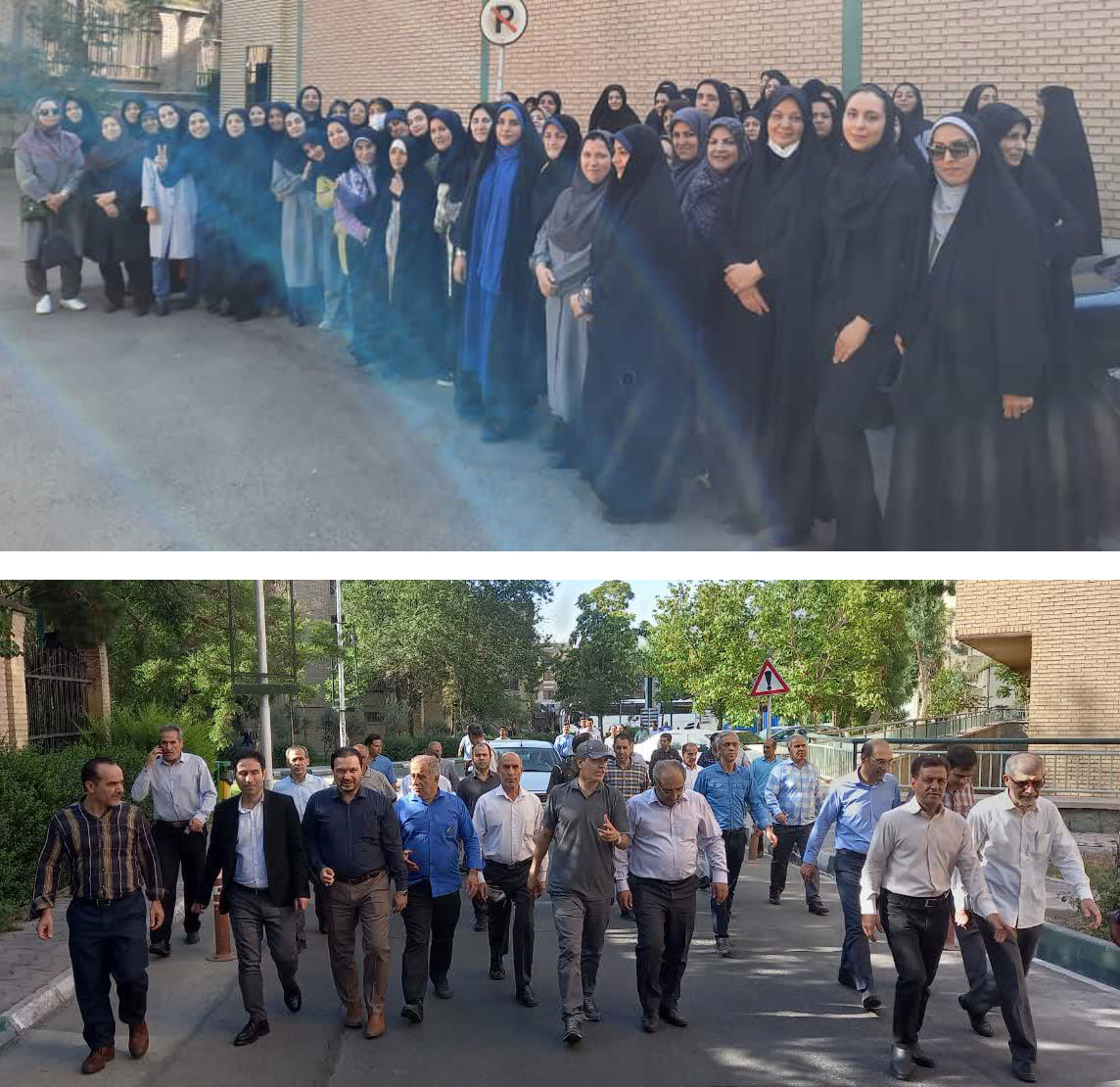 تصاویری از پیاده‌روی روز یکشنبه ۱۸ تیر ماه که در راستای نکوداشت شهید گرانقدر شاهرخ سلطانی، برادر ارجمند آقای حمیدرضا سلطانی، انجام شد.